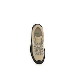 Diemme Beige Calf Leather Bos Taurus Lace-Up Boots - EU43/US10
