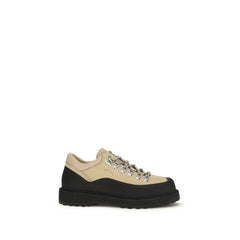 Diemme Beige Calf Leather Bos Taurus Lace-Up Boots - EU43/US10