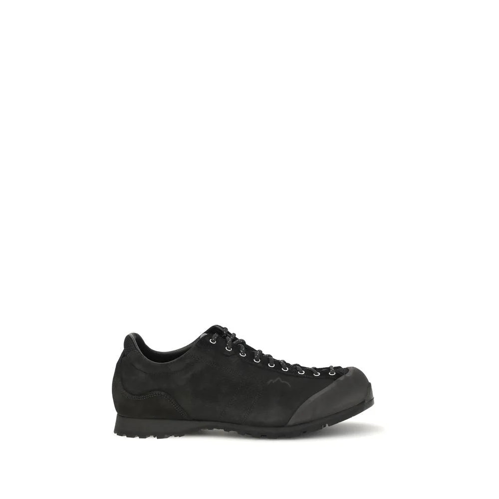 Diemme Black Calf Leather Bos Taurus Athletic Sneakers