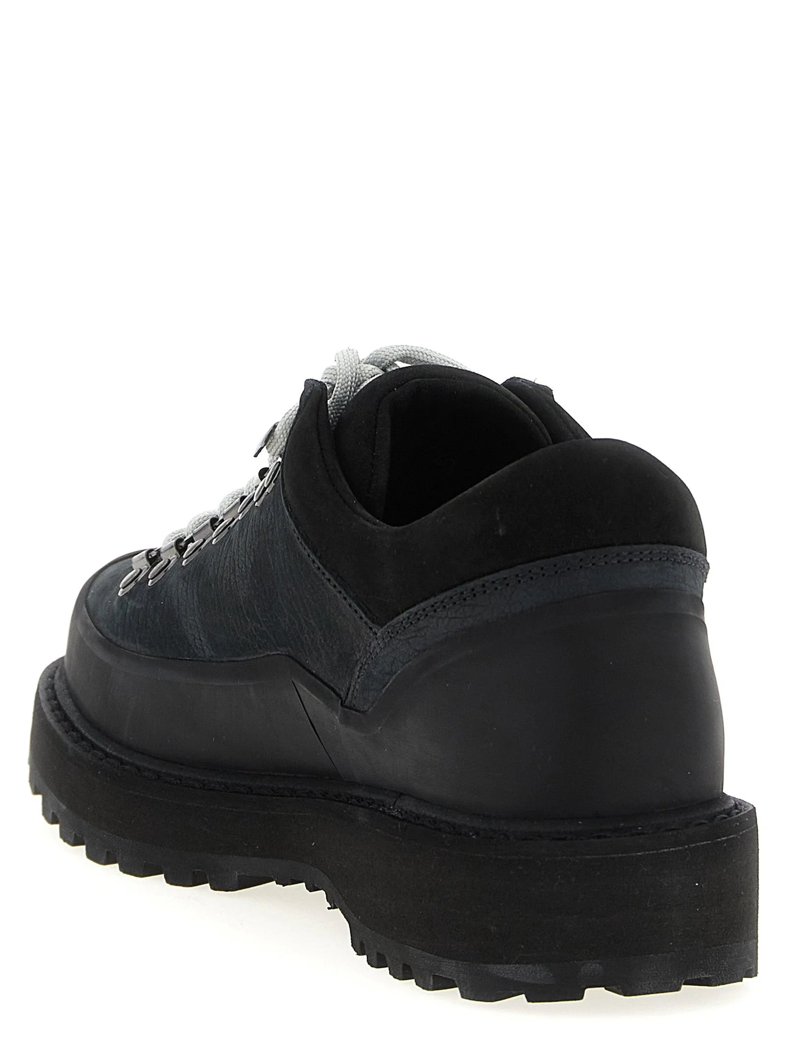 Diemme Black Cowhide Ankle Boots