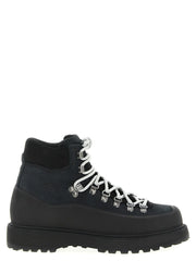 Diemme Black Cowhide Ankle Boots