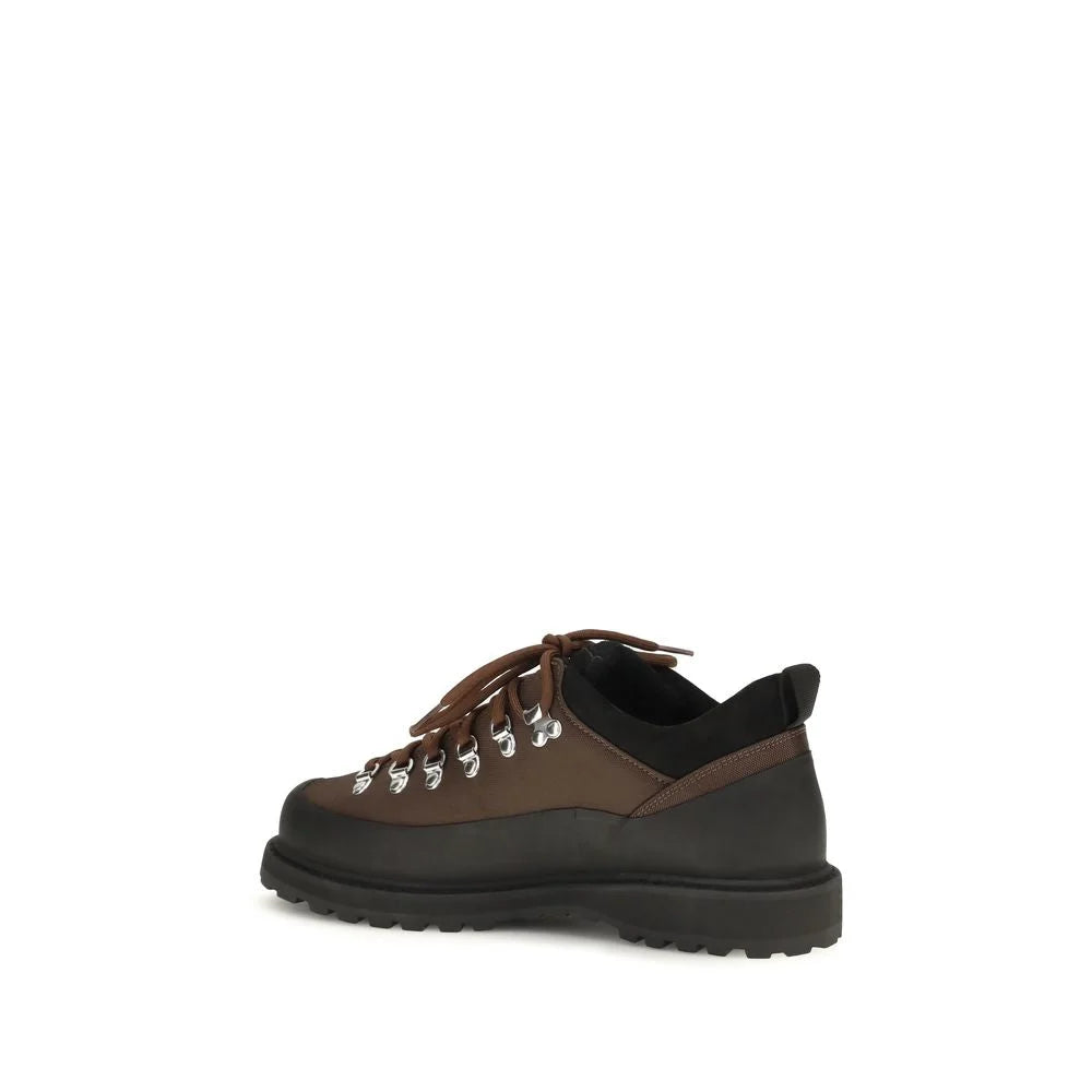 Diemme Brown Nylon Athletic Sneakers