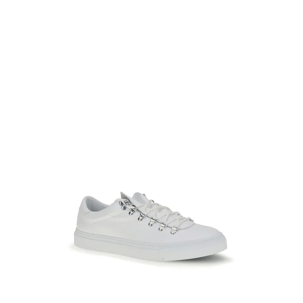 Diemme Bílé sneakers Bos Taurus z telecí kůže