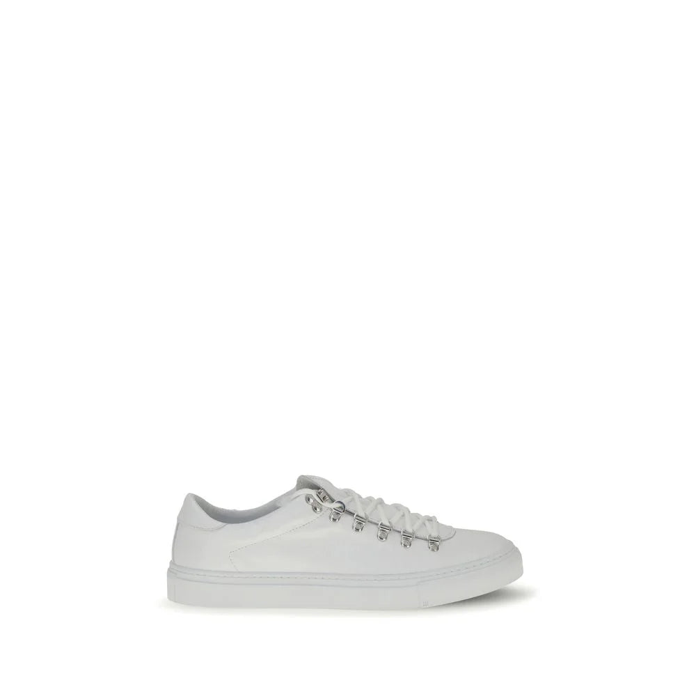 Diemme Bílé sneakers Bos Taurus z telecí kůže