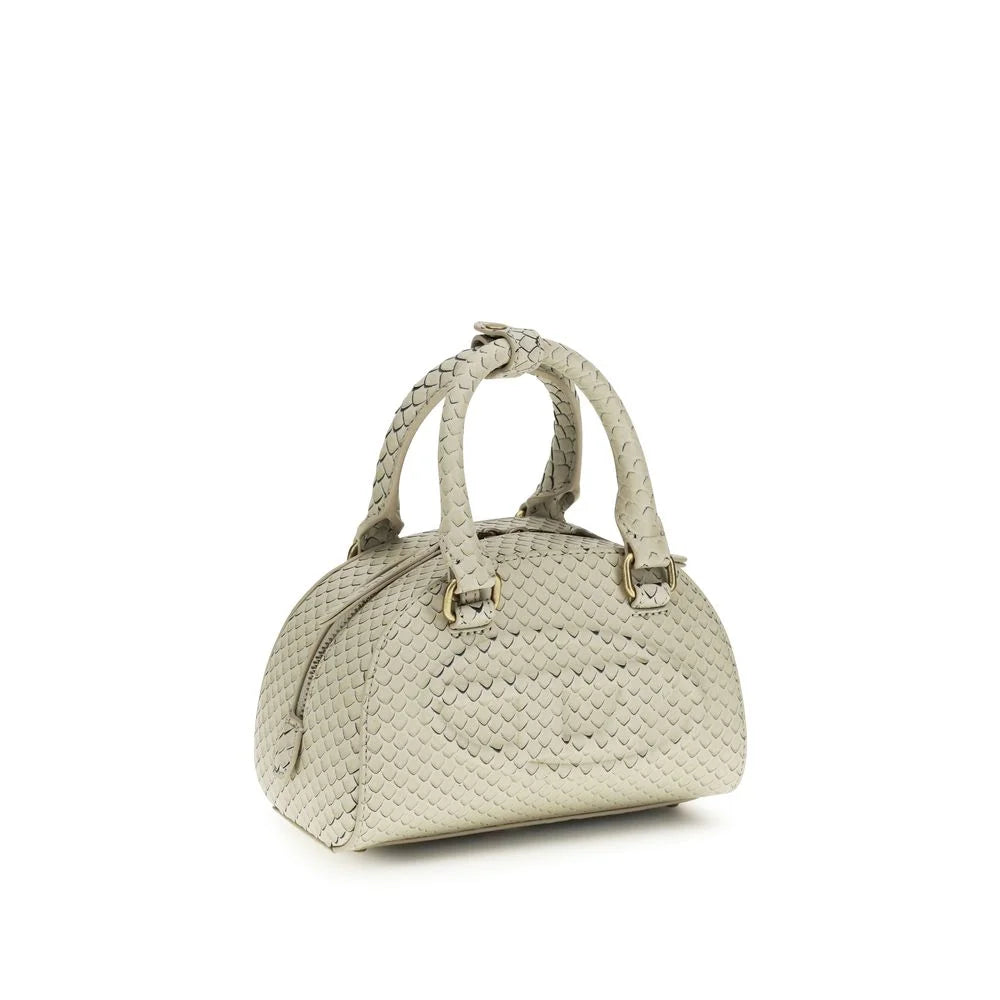 Diesel Beige Kalfsleren Bos Taurus Handtas