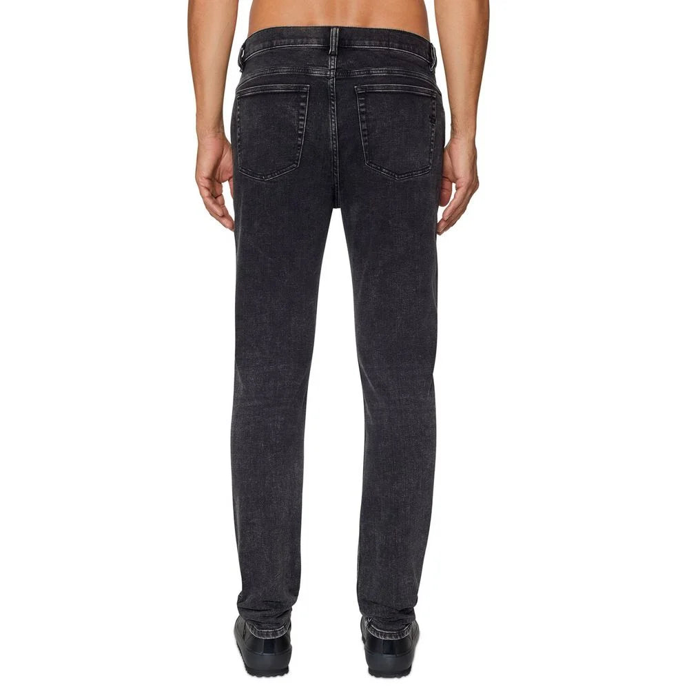Diesel Black Cotton Men Jean - Jeans