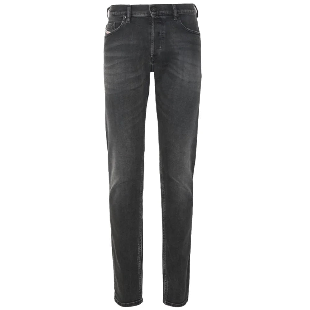 Diesel Black Cotton Men Jeans - W28
