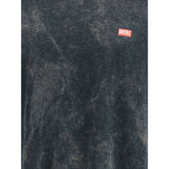 Diesel Black Cotton T-Shirt