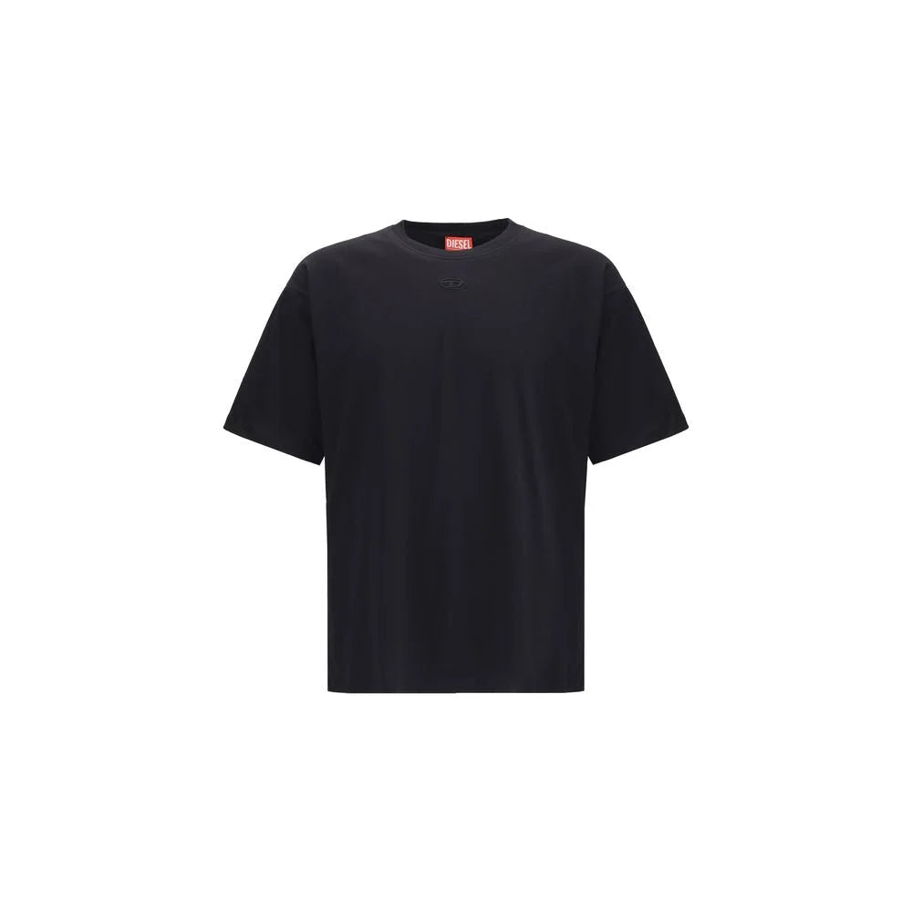 Diesel Black Cotton T-Shirt