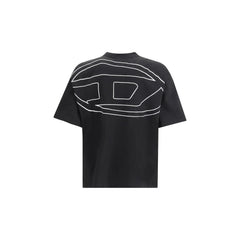 Diesel Black Cotton T-Shirt