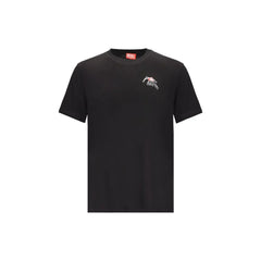 Diesel Black Cotton T-Shirt