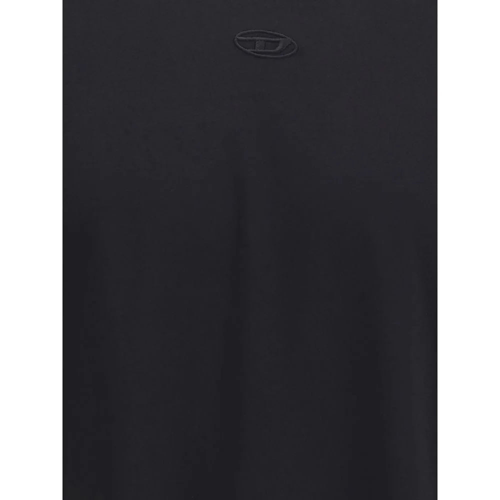 Diesel Black Cotton T-Shirt