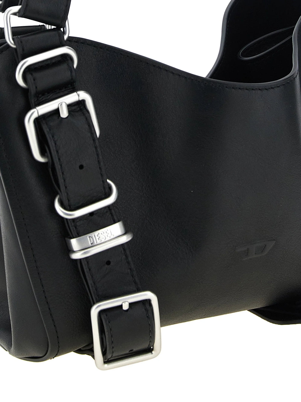 Diesel Black Other Fibres Handbag