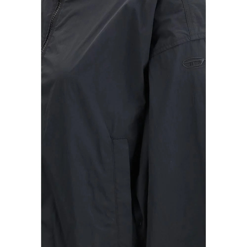 Diesel Black Polyamide Shell Jacket
