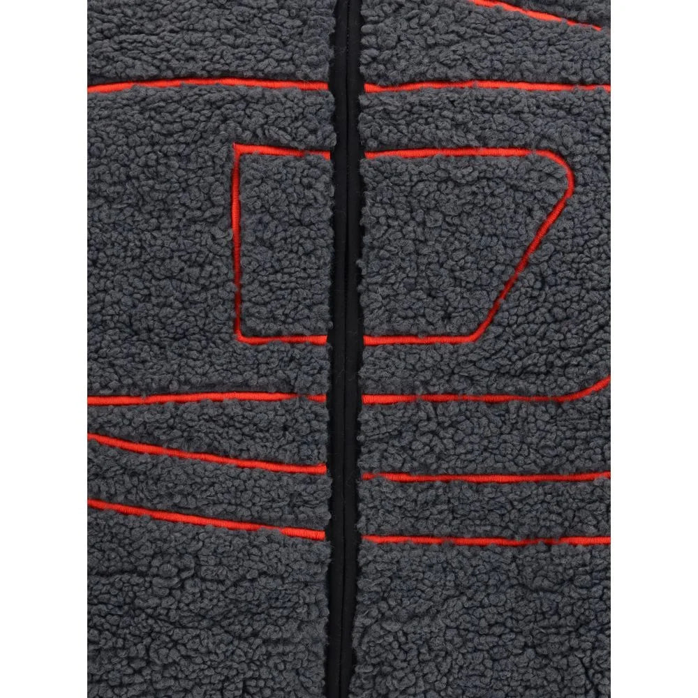 Diesel Black Polyester Sweatshirt