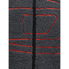 Diesel Black Polyester Sweatshirt