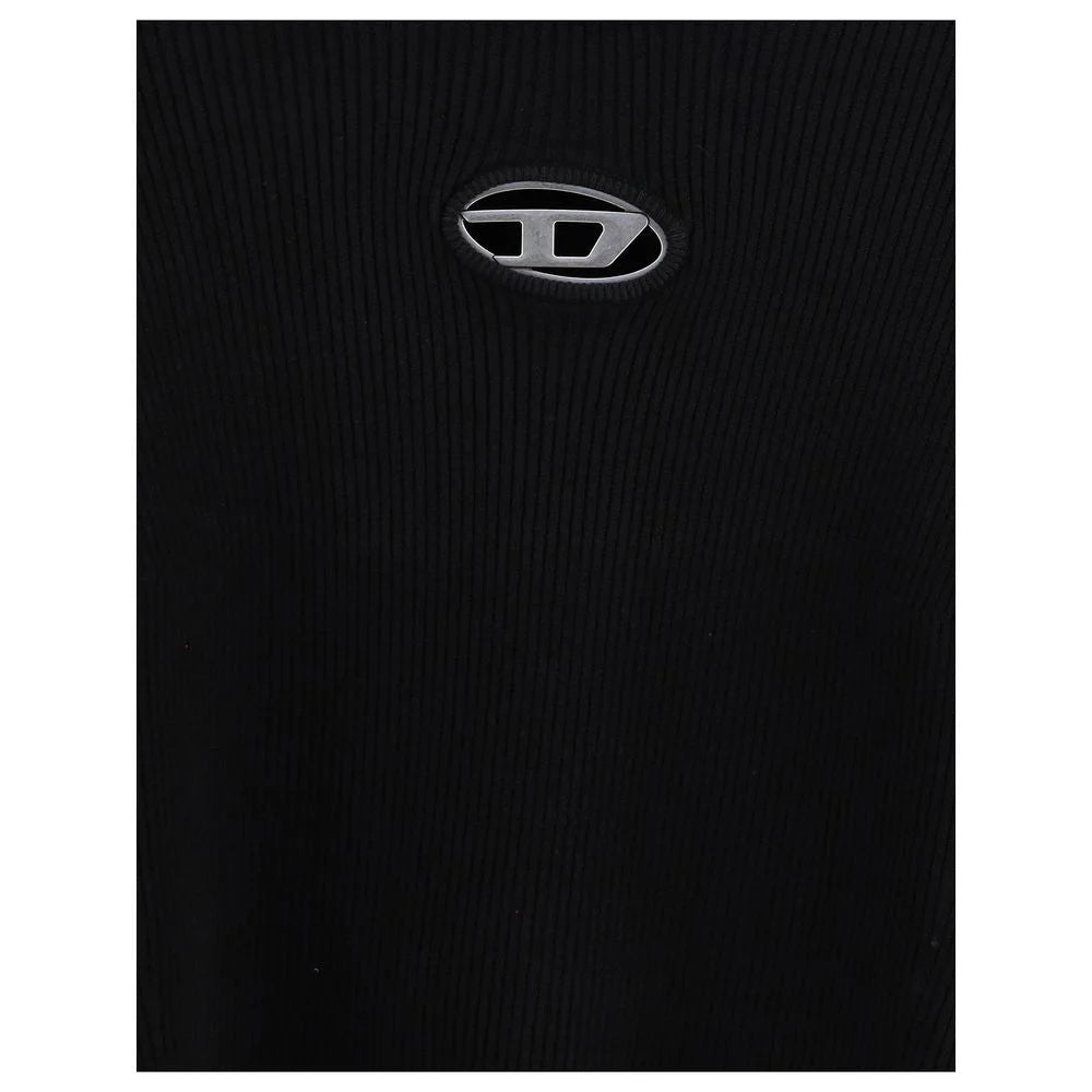 Diesel Black Viscose Shirt