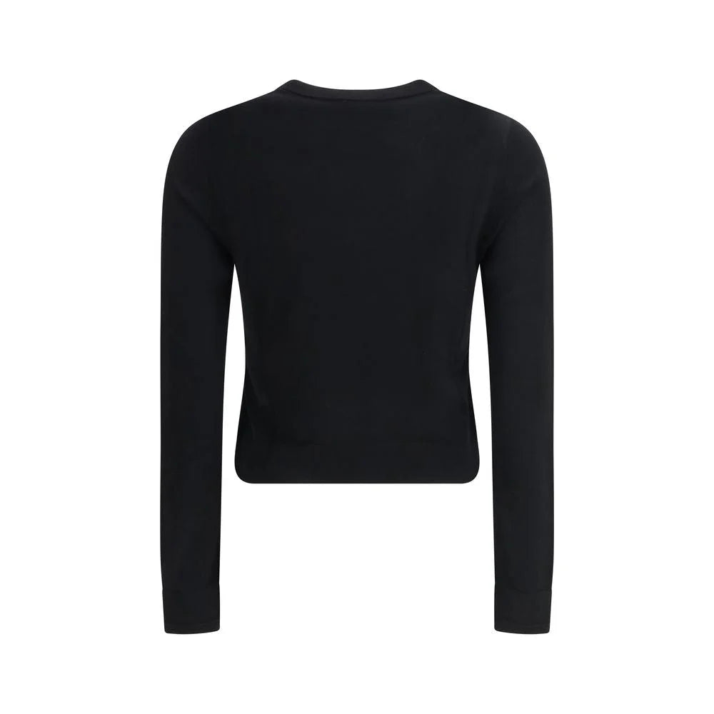 Diesel Black Wool Sweatshirt