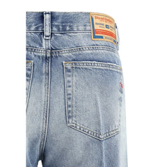 Diesel Blue Cotton Bootcut Jeans - 26