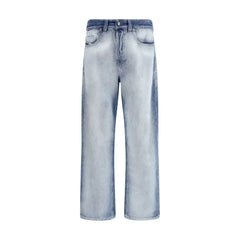 Jean bootcut en coton bleu Diesel