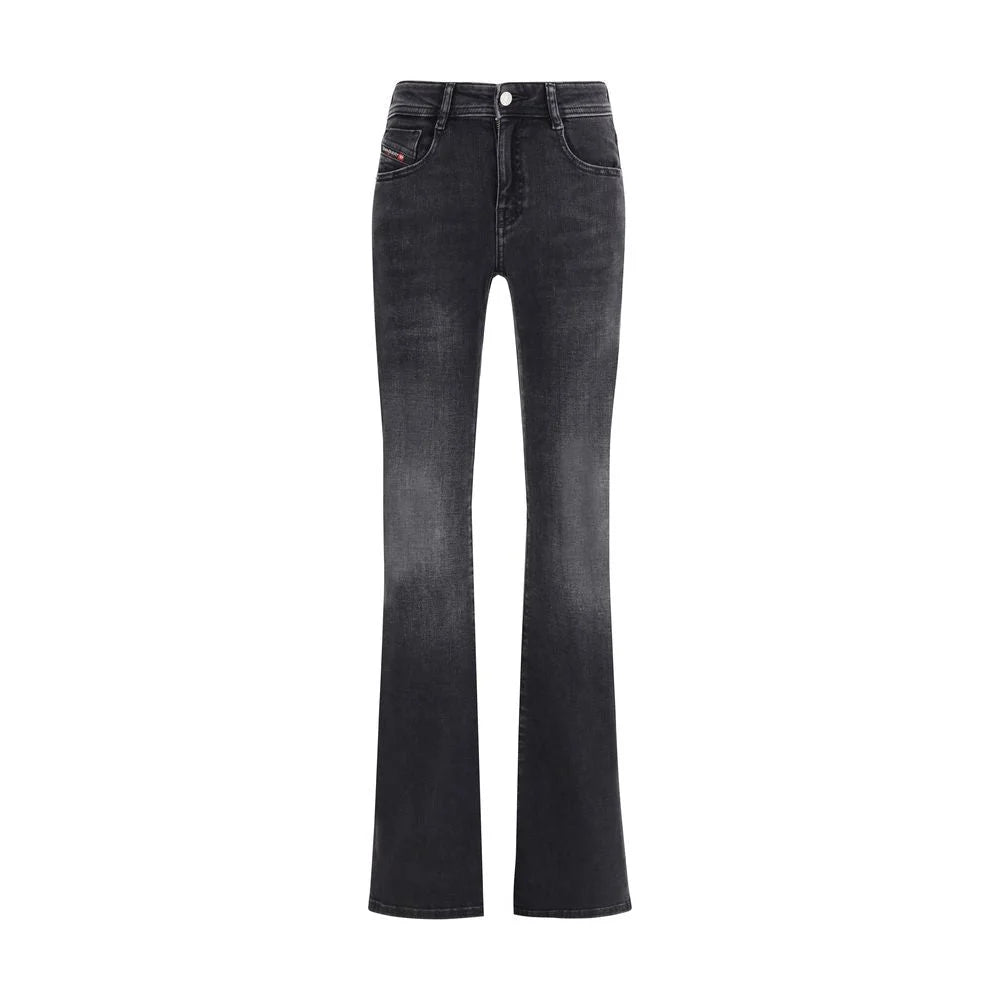 Diesel Blue Cotton Bootcut Jeans