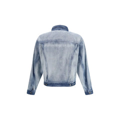 Diesel Blue Cotton Denim Jacket - S