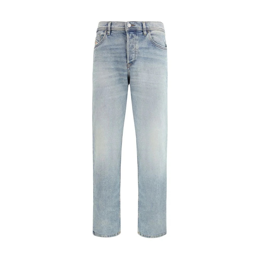 Diesel Blue Cotton Tapered Jeans
