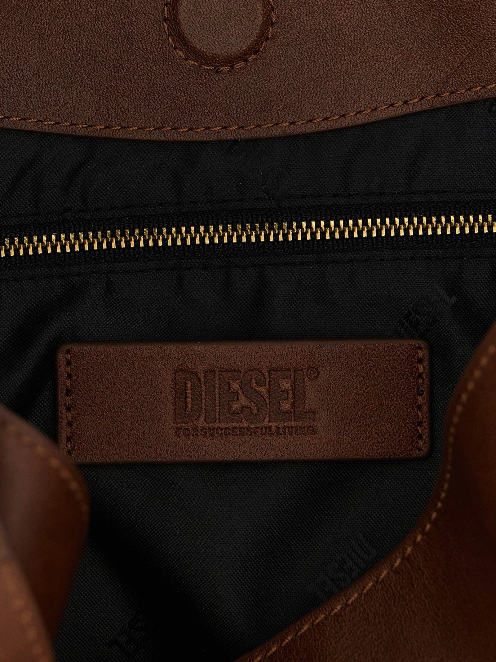 Diesel Brown Other Fibres Handbag
