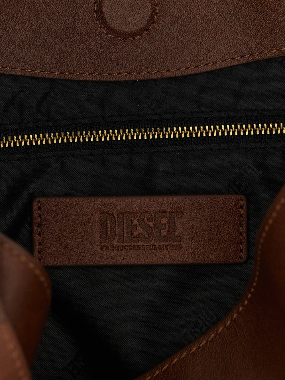 Diesel Brown Other Fibres Handbag