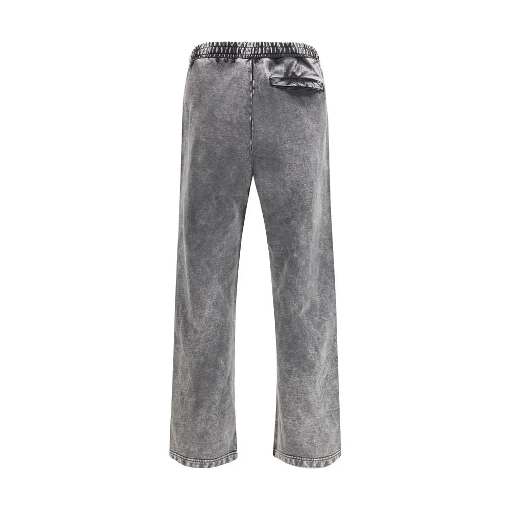Diesel Gray Cotton Casual Pants - M