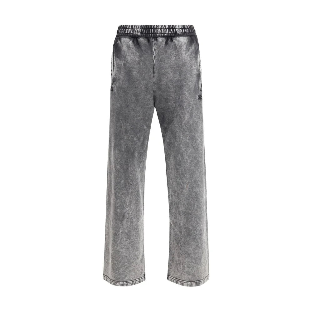 Diesel Gray Cotton Casual Pants - M