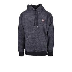 Diesel Gray Cotton Hoody - IT48 | L - Hoodies