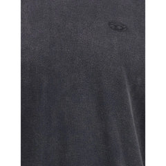 Diesel Gray Cotton Sweatshirt