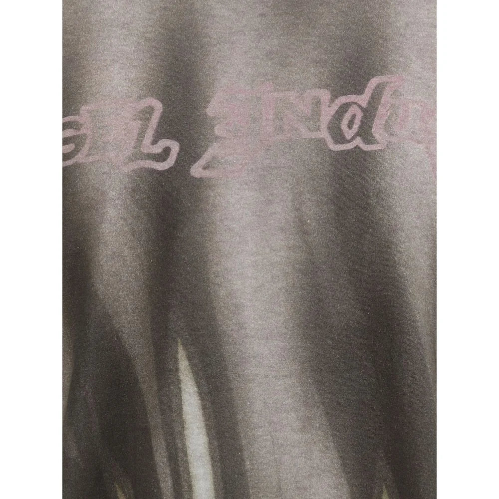 Diesel Gray Cotton T-Shirt - M