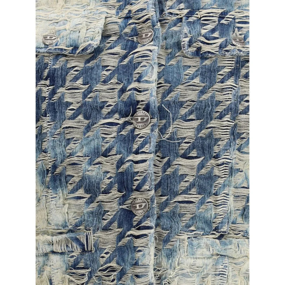 Diesel Light Blue Cotton Clothing