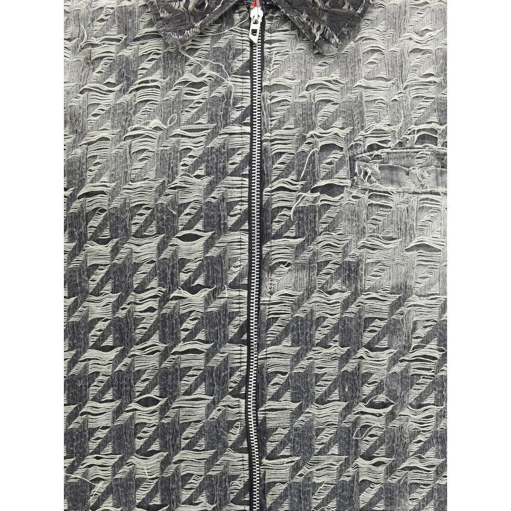 Diesel Multicolor Cotton Denim Jacket