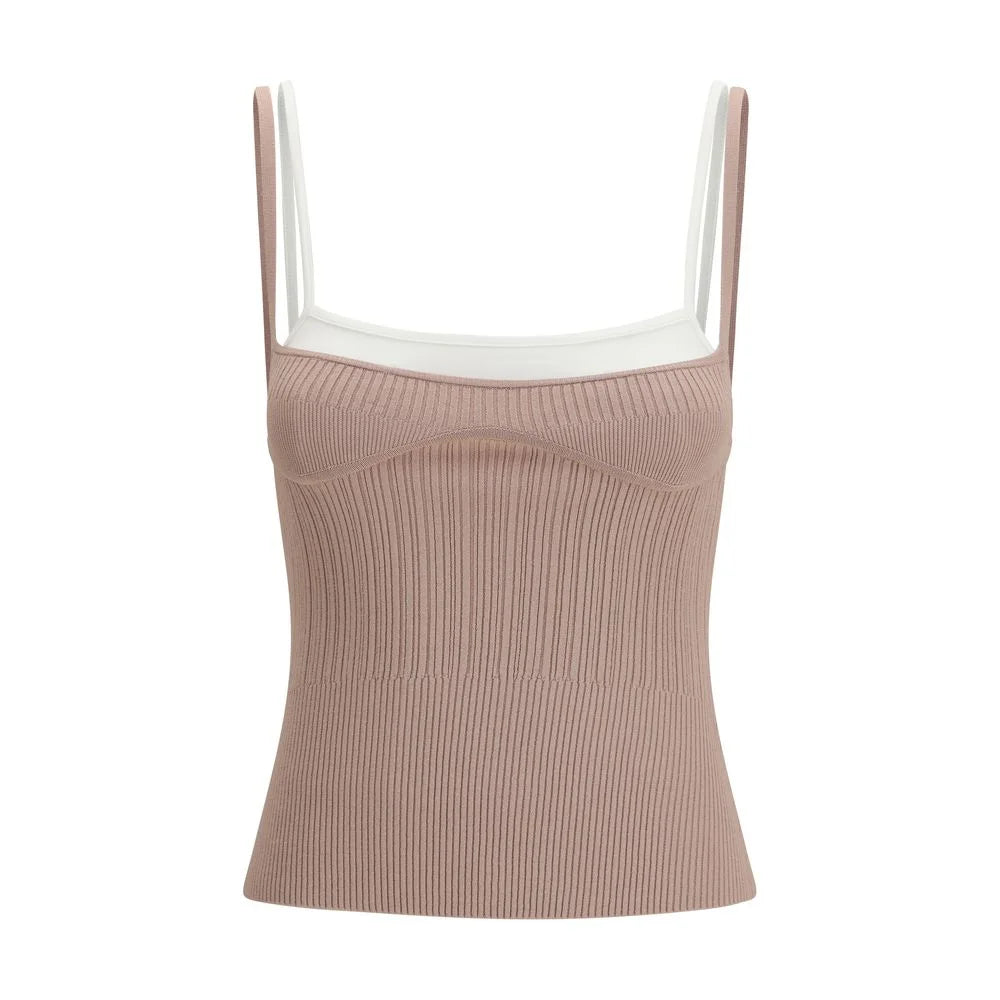 Diesel Multicolor Viscose Top - Tank Tops