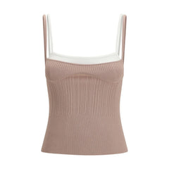 Diesel Multicolor Viscose Top - Tank Tops