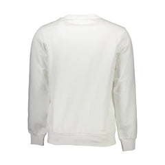 Diesel White Cotton Men Sweater - Sweatshirts