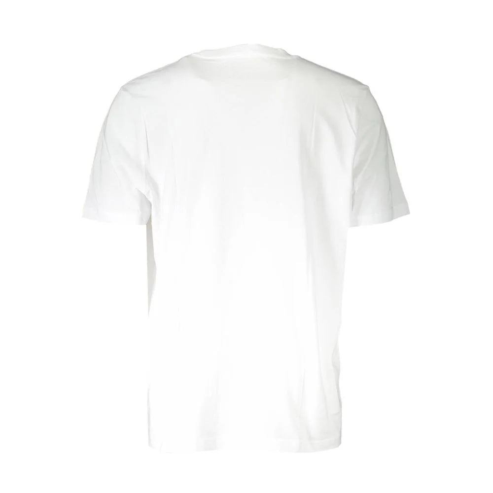 Diesel White Cotton Men T-Shirt - T-Shirts
