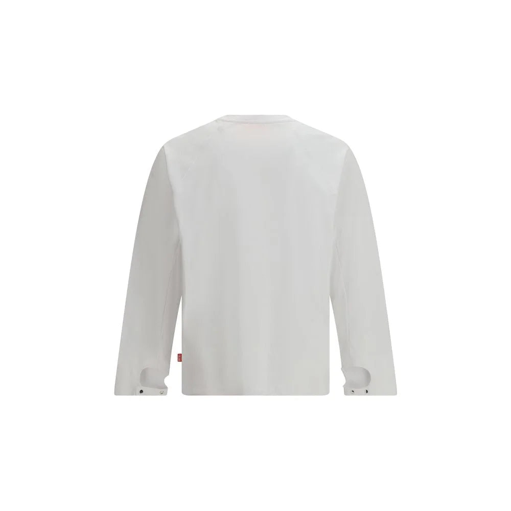Diesel White Cotton Sportswear