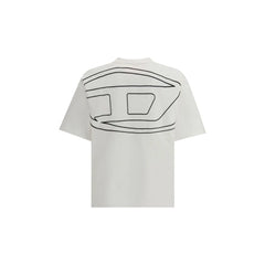 Diesel White Cotton T-Shirt