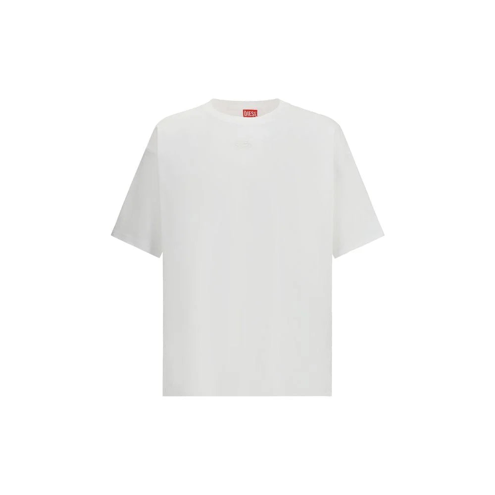 Diesel White Cotton T-Shirt