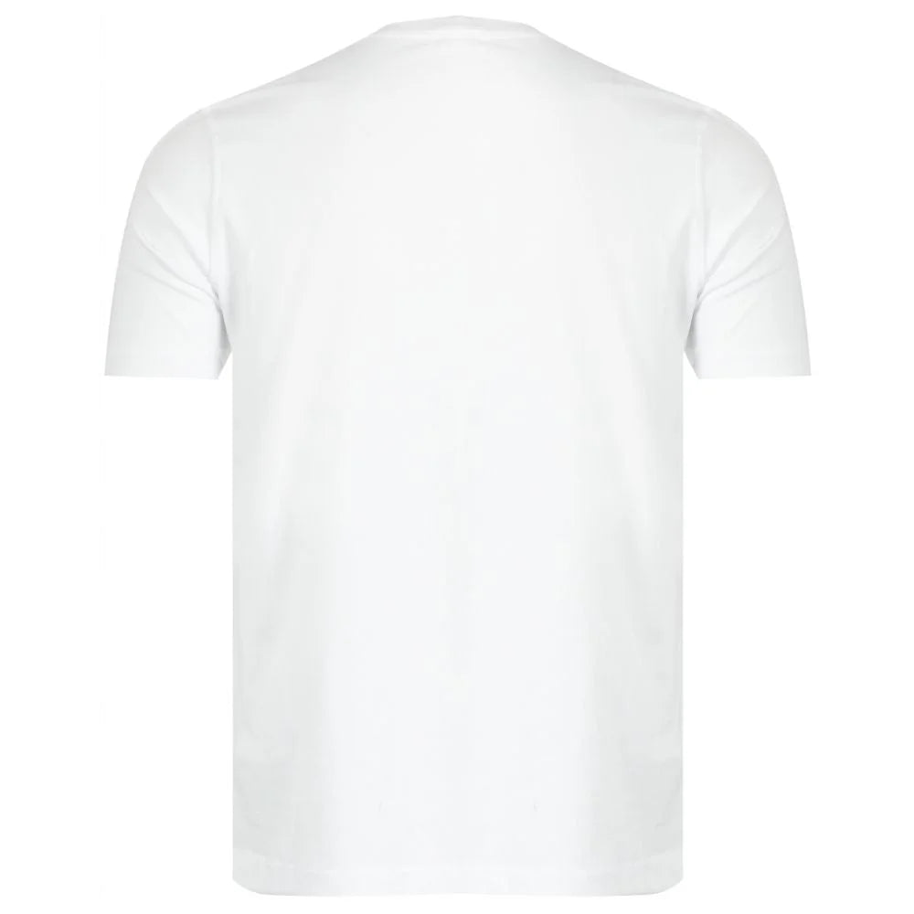 Diesel White Cotton T-Shirt - T-Shirts