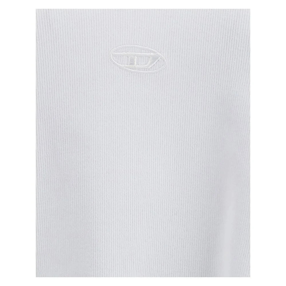 Diesel White Cotton Top