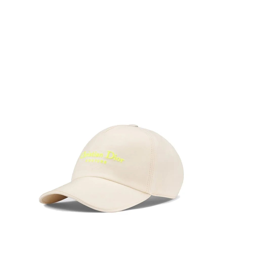 Dior Beige Cotton Cap (Baseball Hat) - M