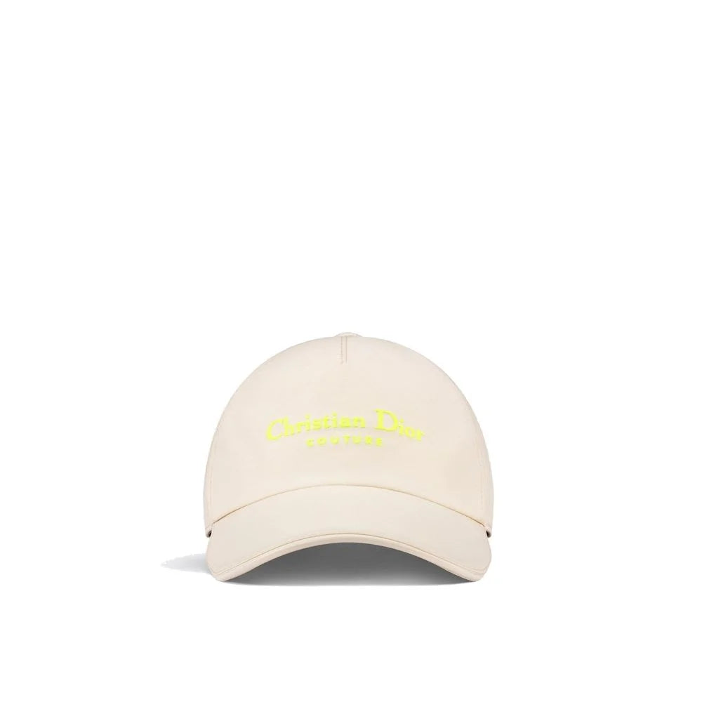 Dior Beige Cotton Cap (Baseball Hat) - M