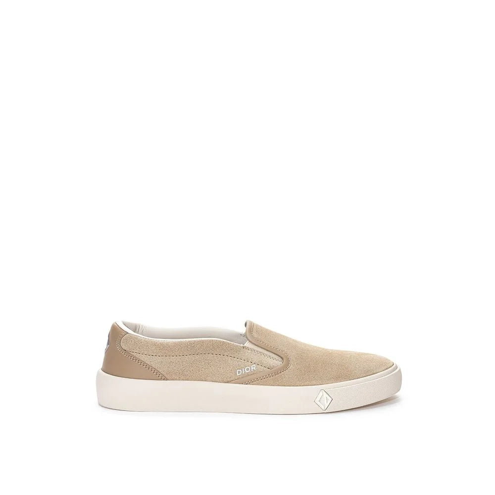 Dior Beige Leather Sneaker - Sneakers