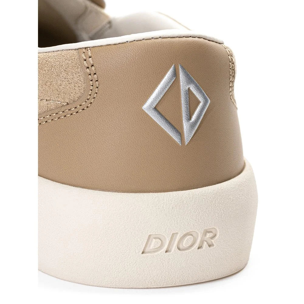Dior Beige Leather Sneaker - Sneakers