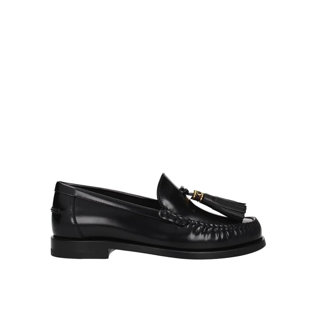 Dior Black Calfskin Slip-On Loafers - EU34/US4